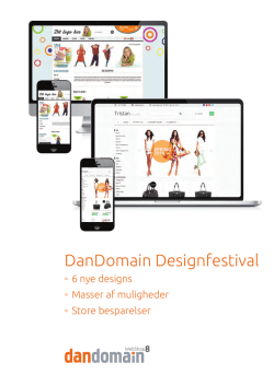 DanDomain Designfestival