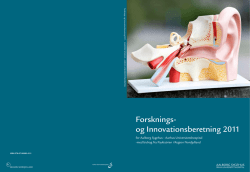 Forsknings- og Innovationsberetning 2011