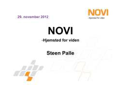 NOVI Innovation - innovationx.dk