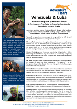 Venezuela & Cuba - Adventure Heart