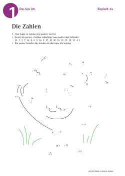 Die Zahlen - Du bist dran