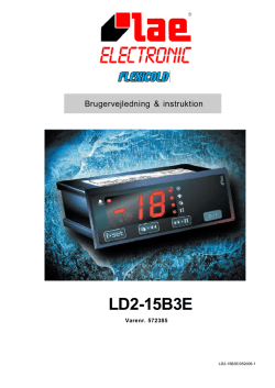 LAE LD2-15 - Stilling Køl & El