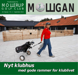 Nyt klubhus - Mollerup Golf Club