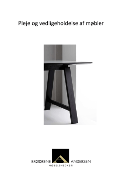 folder - Andersen Furniture