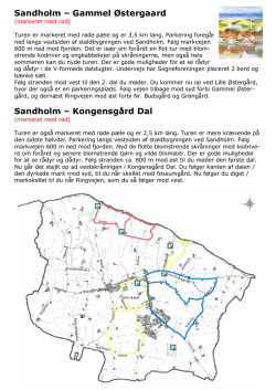 Sandholm – Gammel Østergaard Sandholm