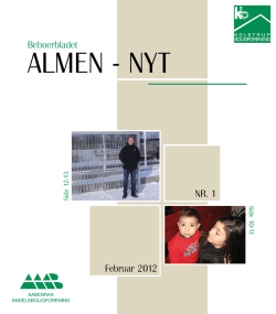 ALMEN - NYT - Aabenraa Andelsboligforening