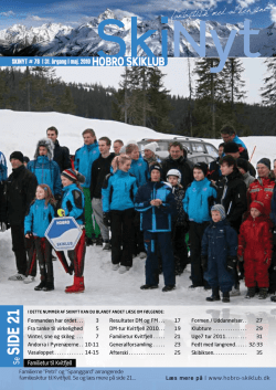 SIDE 21 - Hobro Skiklub