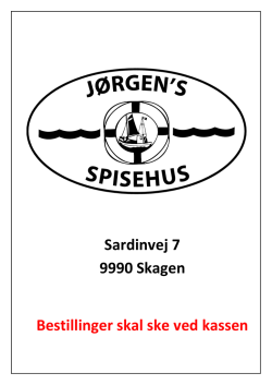 Jørgens Spisehus Larsen &