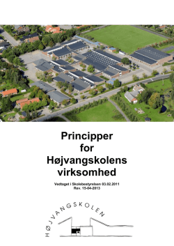 Skriftlig progressionsplan, Køge Gymnasium