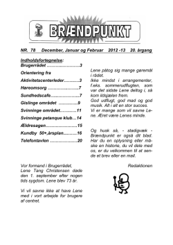 TUC DEKRA Profil – nov 2014 - Ribe Amts Vognmandsforening