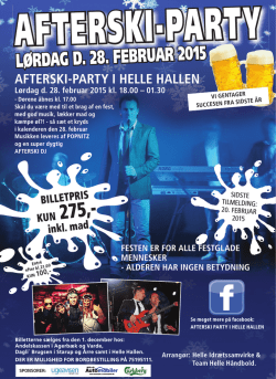 Nyhedsbrev januar 2014 - Seniorklubben Jylland