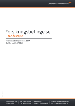 Monteringsanvisning