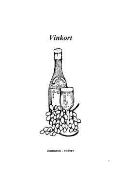 Fiskebaren Vine // Alle vine på kortet er udvalgt ud fra kriterierne om