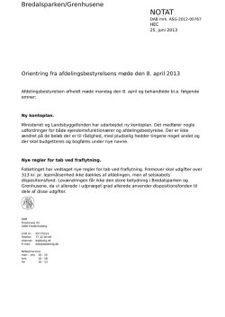 Ordensreglement for TaB afdeling Nørreby 1. Antenner (Parabol