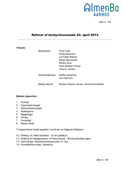 Årsrapport 2012 - Freja Ejendomme