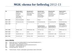 TOLSTRUP-STENUM FRISKOLE AUGUST 2014