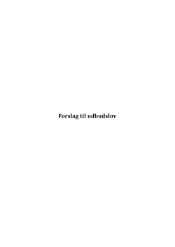 Bet&aelig;nkning om tilhold, opholdsforbud og bortvisning