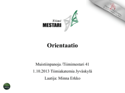 TM_41_Orientaatio_01102013_Tiimiakatemia - ao