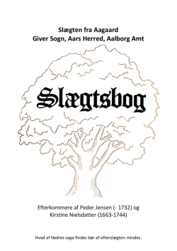 Solbjerggaards historie – læs her