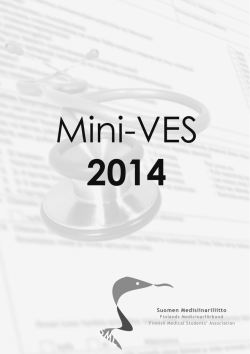 Mini-VES 2014 - Suomen Medisiinariliitto ry