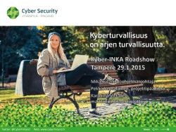 Kyberturvallisuudesta kilpailuetua – Mika Kataikko, Jykes Oy