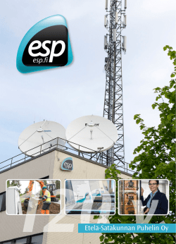 ESP esite - Etelä-Satakunnan Puhelin Oy