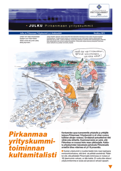 NETTI Julku 2-13.pdf - Pirkanmaan Yrityskummit ry