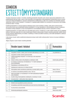 Scandicin esteettömyysstandardi (pdf)