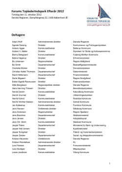 Censorformandskabet Pædagoguddannelsen 2015 – 2019