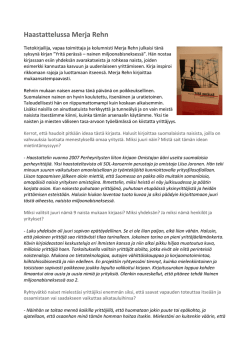 Haastattelussa Merja Rehn 2012.pdf
