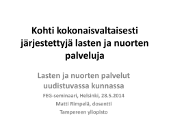 Matti Rimpelä - Kohti kokonaisvaltaisia palveluja.pdf