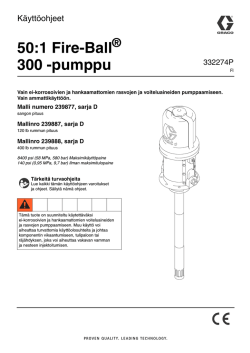 pumppu - Graco Inc.