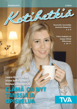 Kotihetkiä 2/2014 - Tampereen vuokra