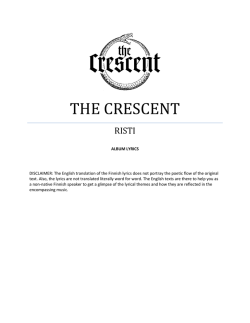 risti lyrics - The Crescent