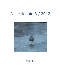 Jasentiedote 3_2012.pdf - Suomen HIV/aids
