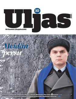 Uljas 10/2013 - Itä-Suomen ylioppilaslehti