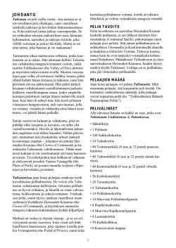 Talismanin suomenkieliset säännöt (pdf)