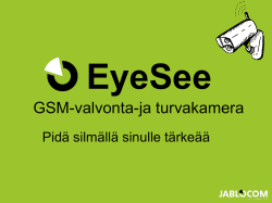 EYESEE Esite - suomenkielinen