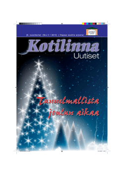 KotilinnaUutiset Joulu 2013