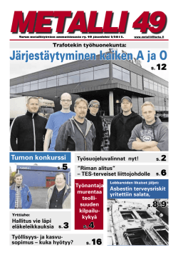 Lehti 2_2013.pdf - Turun metallityöväen ammattiosasto ry. 49