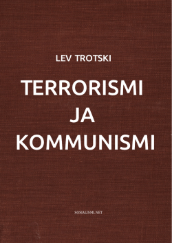 Lev Trotski: Terrorismi ja kommunismi