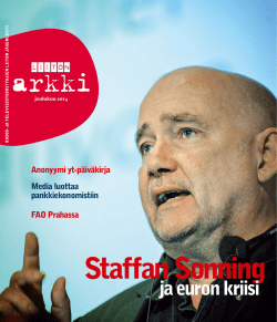 Arkki 2 2014.pdf - Radio- ja televisiotoimittajien liitto