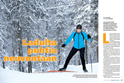 Joensuulainen Heidi Hämäläinen valmistautuu metsäalan