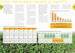Ratkaisuja rypsin ja rapsin viljelyn haasteisiin (pdf) - Vilja