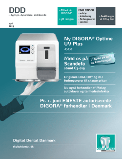 DDD avis april - Digital Dental Danmark