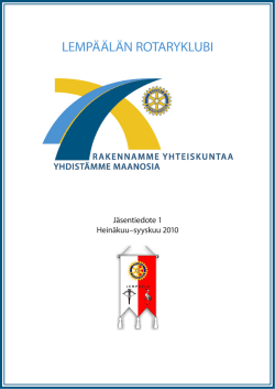 syyskuu 2010.pdf - Lempäälän Rotaryklubi