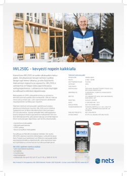 iWL250G - TTL Systems - Tampereen Toimistolaite Oy