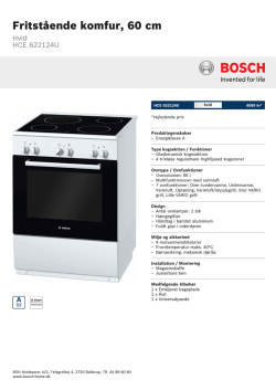 Bosch HCE 622124U