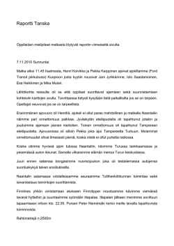 Raportti Tanska, pdf-tiedosto