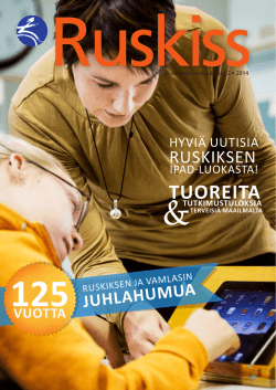 Ruskiss-lehti 2/2014
